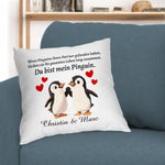 Kissen - Du bist mein Pinguin