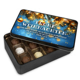 Personalisierte Pralinenbox zu Weihnachten (mit 4 Motivvarianten)