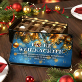 Personalisierte Pralinenbox zu Weihnachten (mit 4 Motivvarianten)