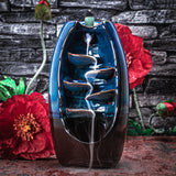 Deko-Rauch-Wasserfall - Dekoratives Geschenk für Yoga-Fans