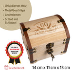 Schatztruhe zum Geburtstag mit Personalisierung