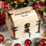 Schatztruhe - Weihnachtsmotiv mit Personalisierung