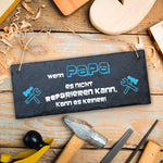 Schiefertafel - Wenn Papa es nicht reparieren kann