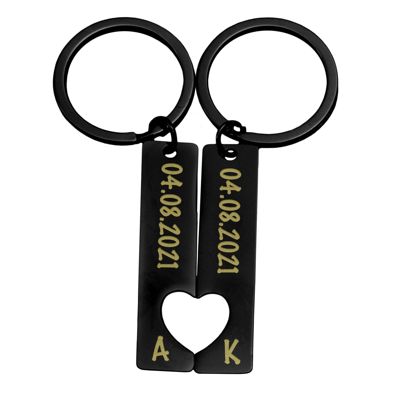 Personalisierter Schlüsselanhänger für Paare