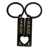 Personalisierter Schlüsselanhänger für Paare