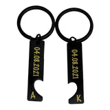 Personalisierter Schlüsselanhänger für Paare