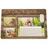 Schreibtischunterlage mit Wunschfotos