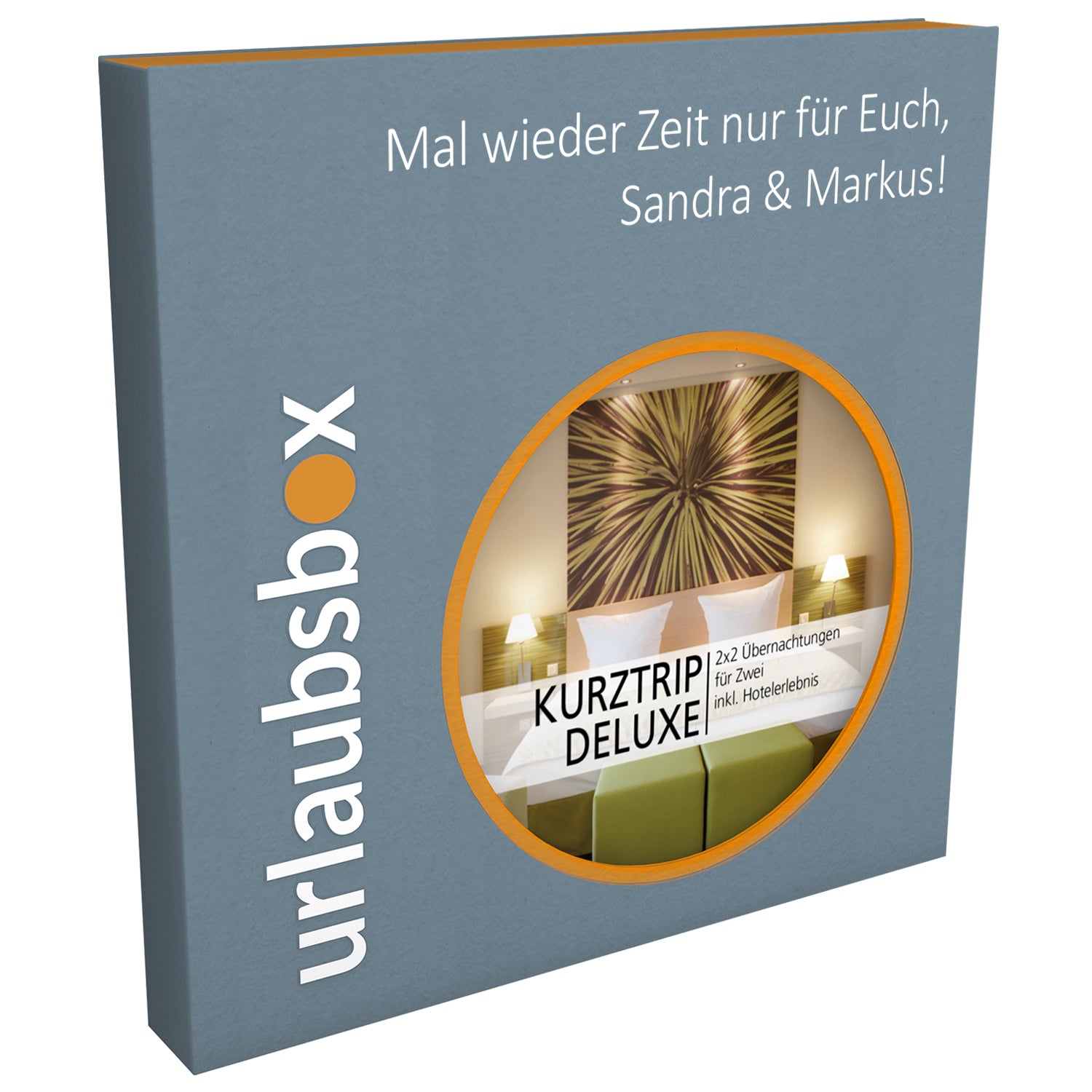Urlaubsbox- Kurztrip Deluxe mit Personalisierung