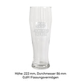 Weizenbierglas - Dein Tag mit Personalisierung
