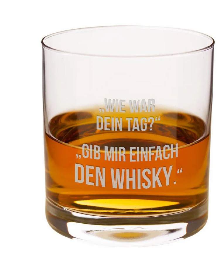 Whiskyglas - Dein Tag