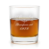 Whiskykaraffe im Set mit Gravur
