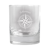 Whiskykaraffe im Set mit Gravur