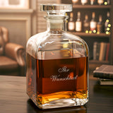 Whiskykaraffe im Set mit Gravur