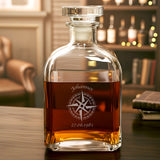 Whiskykaraffe im Set mit Gravur