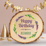 Baumscheibe - Geburtstag