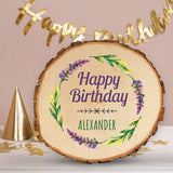 Baumscheibe - Geburtstag