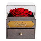 Geschenkbox Ewige Rose mit Halskette