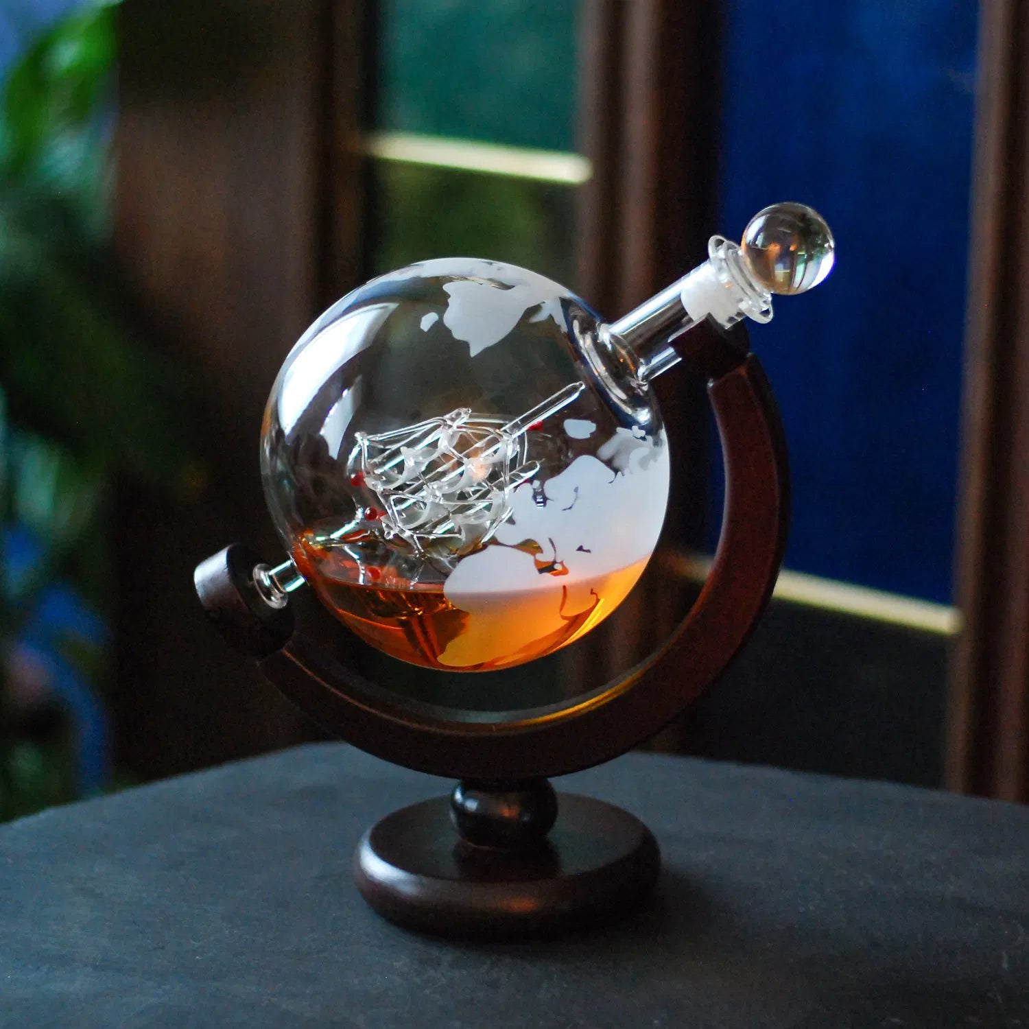 Whiskykaraffe Globus