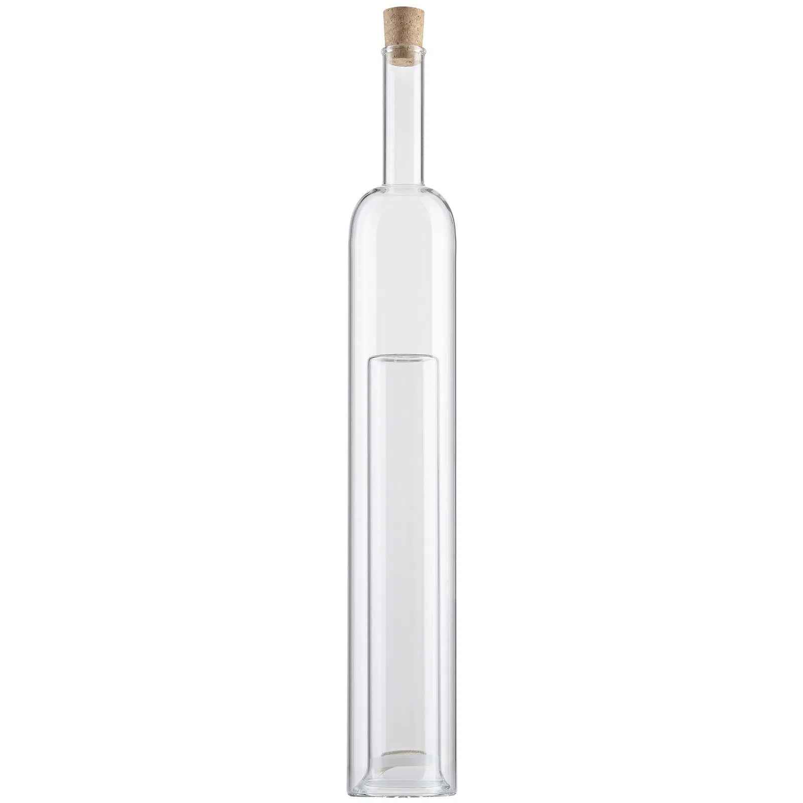 Geldgeschenkeflasche mit zweitem Hohlraum