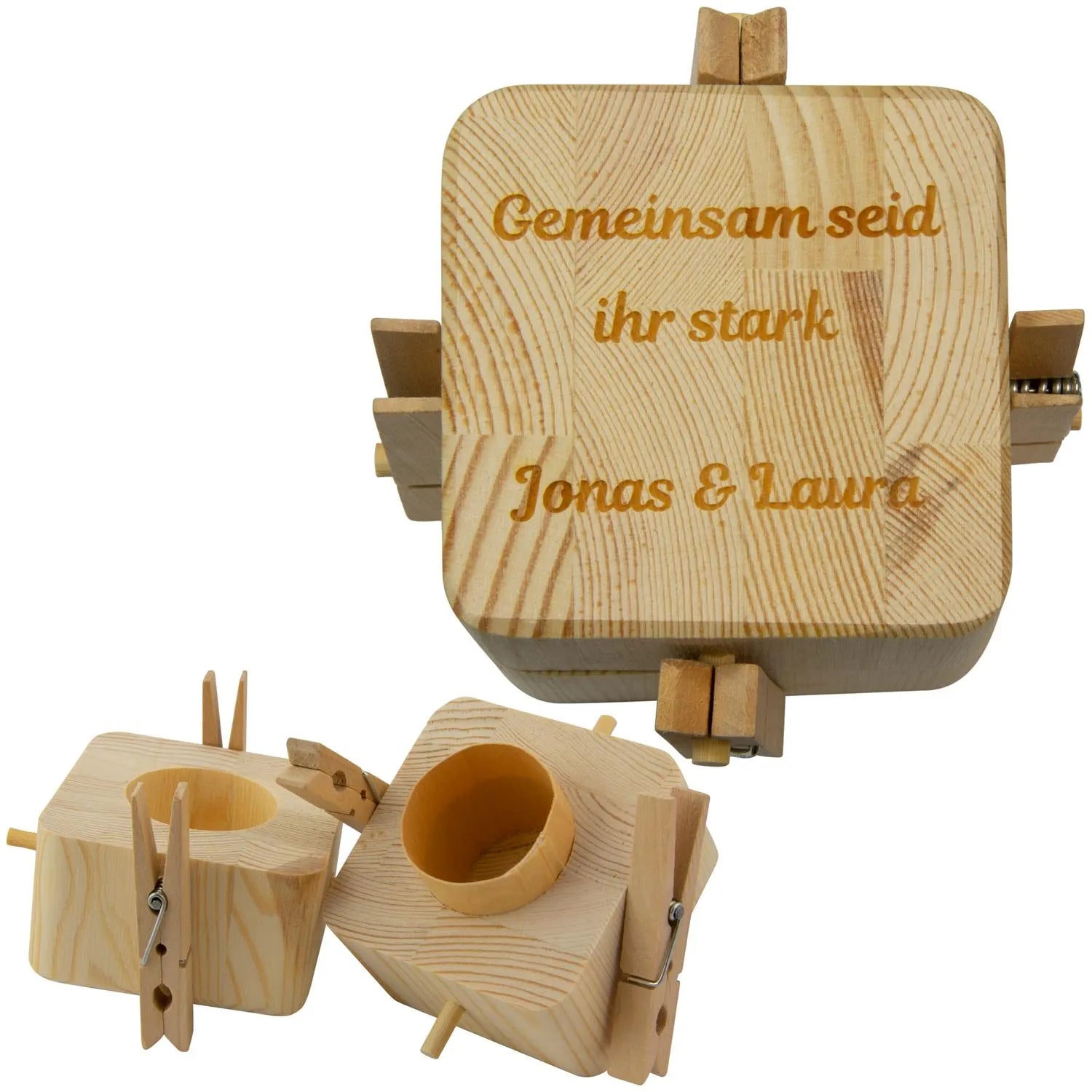 Beziehungskiste - mit Personalisierung zur Hochzeit