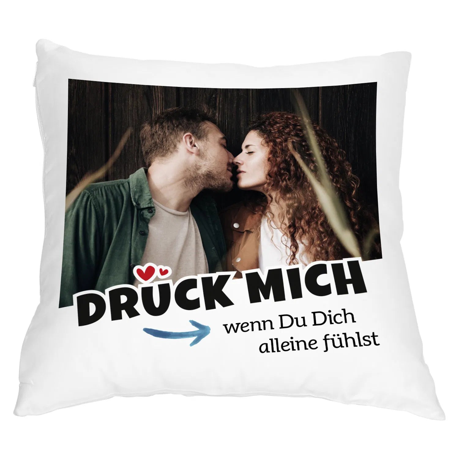 Kissen - Fotokissen - Drück mich
