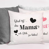 Kissen - Mama mit Herzen