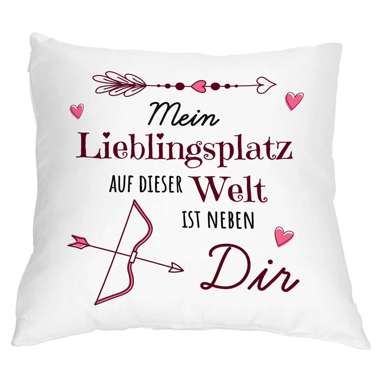 Kissen - Mein Lieblingsplatz ist neben dir