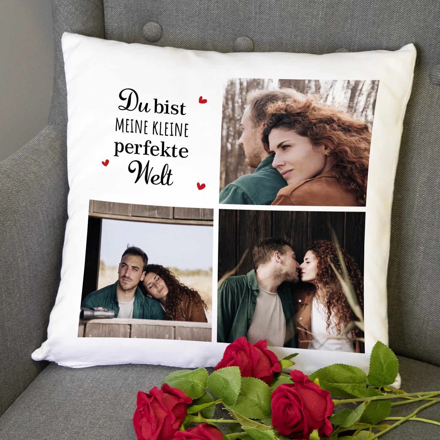 Fotokissen Perfekte Welt