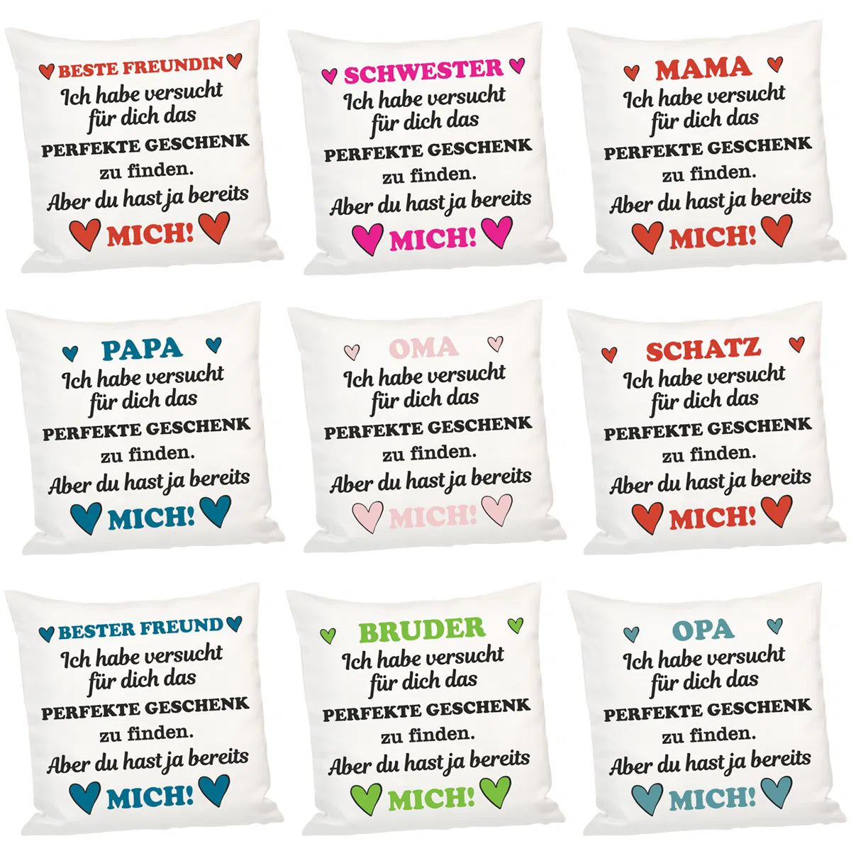 Kissen - Das beste Geschenk