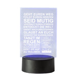 LED-Leuchte - Wegweiser des Lebens Wegweiser