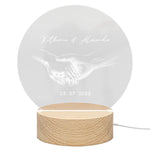 LED-Leuchte - Hand in Hand Holz