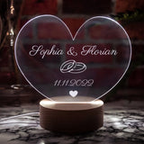 LED-Herzleuchte zur Hochzeit