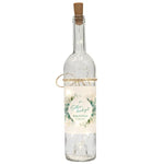 LED Flasche zur Silberhochzeit