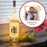 LED Flasche mit Wunschfoto