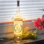 LED Flasche zur Silberhochzeit