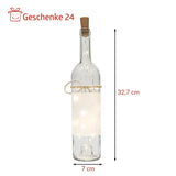 LED Flasche - Rubinhochzeit