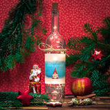 LED Flasche - Weihnachten