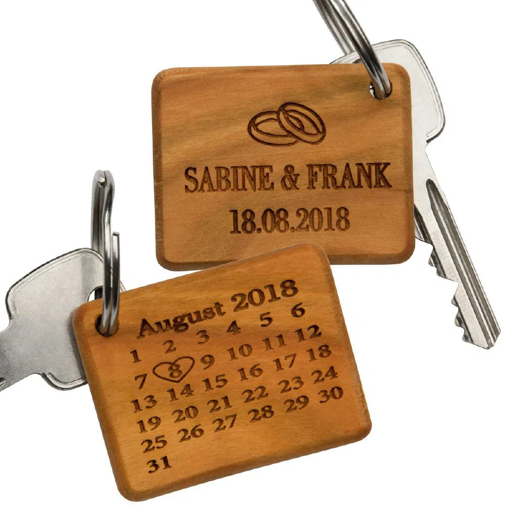 Schlüsselanhänger Hochzeitstag