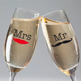 Sektglas-Set Hipster Mr&Mrs Mrs &Mr