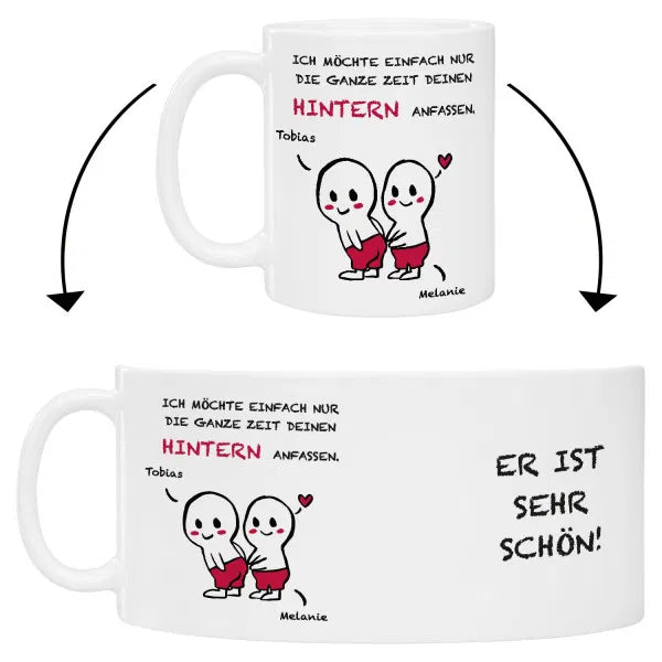 Tasse - Schöner Hintern