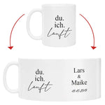 Tasse - Du.Ich.Läuft