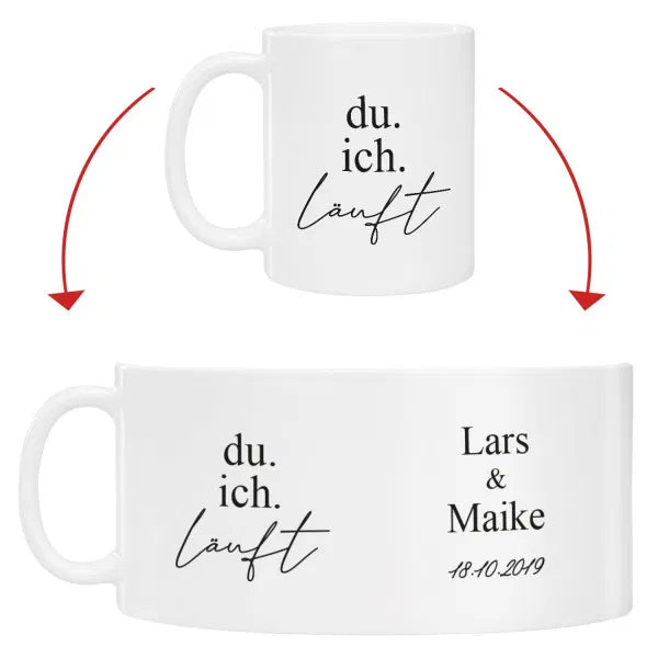 Tasse - Du.Ich.Läuft