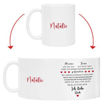 Tasse - Liebeserklärung mit Herz