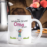Tasse - Schönste Gründe Oma zu sein