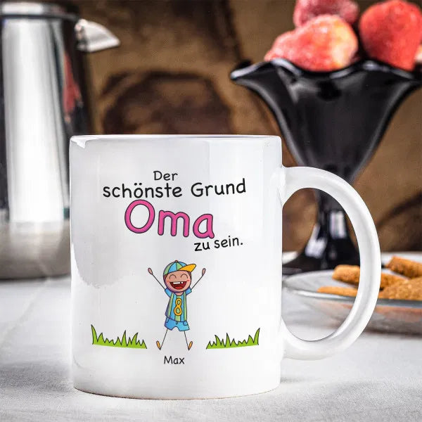 Tasse - Schönste Gründe Oma zu sein