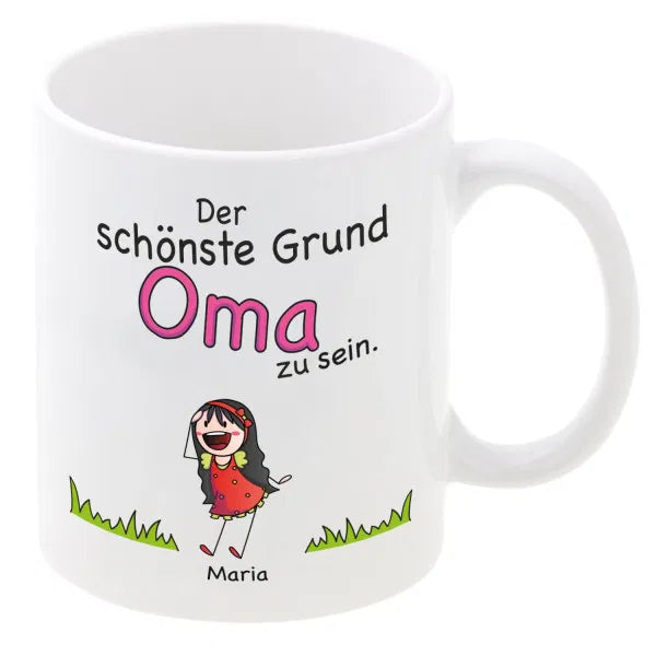 Tasse - Schönste Gründe Oma zu sein