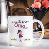 Tasse - Schönste Gründe Oma zu sein