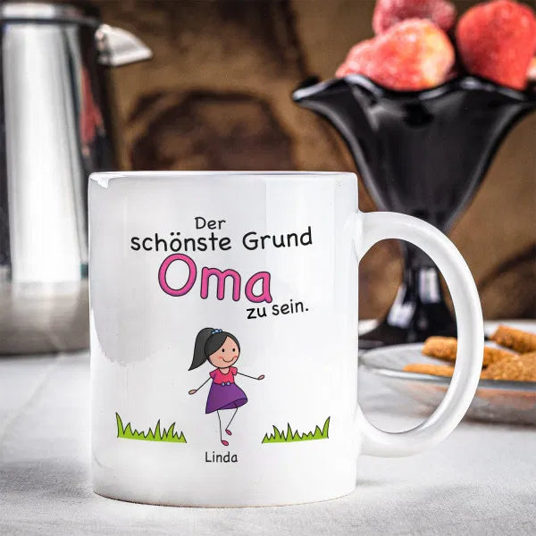 Tasse - Schönste Gründe Oma zu sein