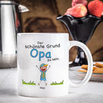 Tasse - Schönste Gründe Opa zu sein