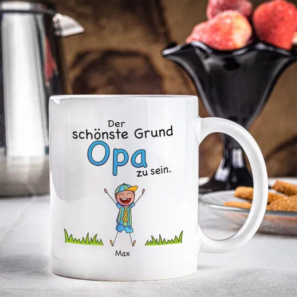 Tasse - Schönste Gründe Opa zu sein